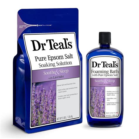Dr Teal's Hemp Seed Oil Pure Epsom Bath Salt - 3lb. . Dr teals epsom salt for hemorrhoids